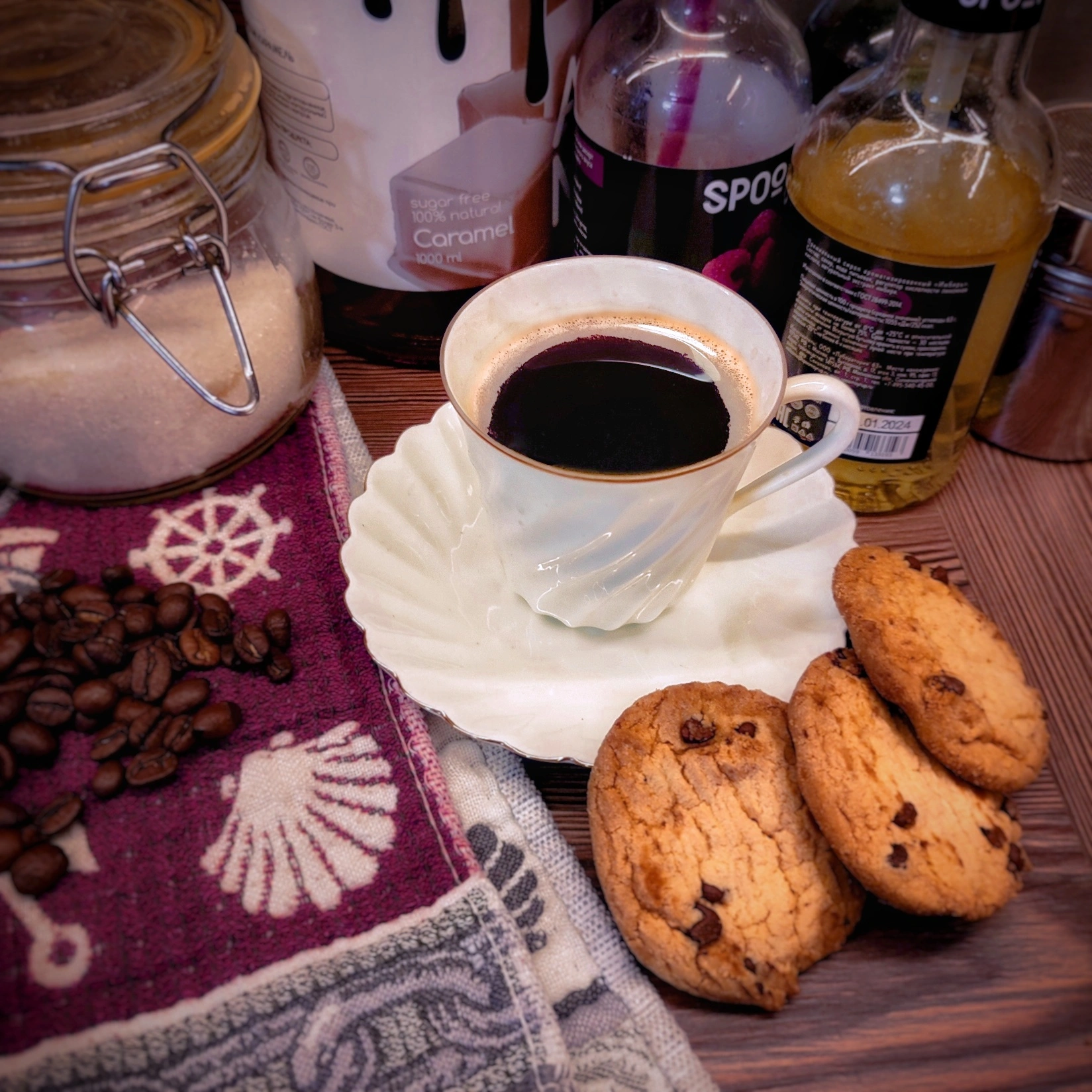 coffee serving
